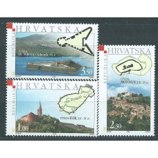 Croacia Correo 2005 Yvert 702/704 ** Mnh Arte