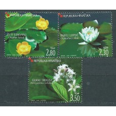 Croacia Correo 2006 Yvert 734/36 ** Mnh Flores