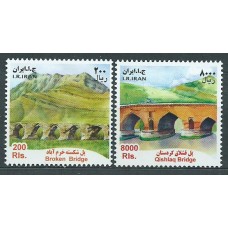 Iran Correo 2012 Yvert 2954/55 ** Mnh Puentes