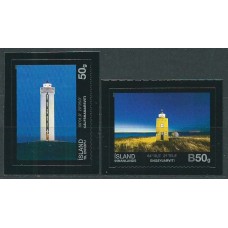 Islandia Correo 2012 Yvert 1292/93 ** Mnh Faros