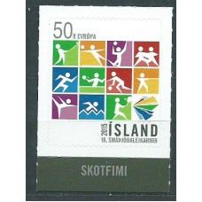 Islandia Correo 2015 Yvert 1391 ** Mnh Deportes