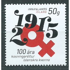 Islandia Correo 2015 Yvert 1392 ** Mnh