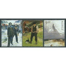 Noruega Correo 2004 Yvert 1436/38 ** Mnh