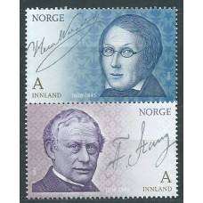 Noruega Correo 2008 Yvert 1590/91 ** Mnh Personajes