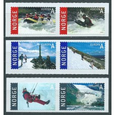 Noruega Correo 2013 Yvert 1759/64 ** Mnh Turismo