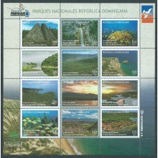 Dominicana Correo 2015 Yvert 1865/76 ** Mnh Parques Nacionales