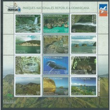 Dominicana Correo 2015 Yvert 1853/64 ** Mnh Parques Nacionales