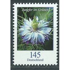 Alemania Federal Correo 2017 Yvert 3136 ** Mnh Básica Flor Jungfer im Gronen