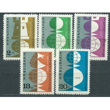 Bulgaria - Correo 1962 Yvert 1142/46 * Mh Ajedrez