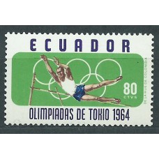 Ecuador Correo 1964 Yvert 722 ** Mnh Deportes . Olimpiadas