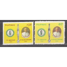 Filipinas - Correo 1982 Yvert 1284/5 ** Mnh