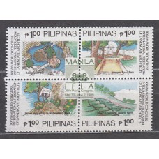 Filipinas - Correo 1989 Yvert 1681/4 ** Mnh  Paisajes