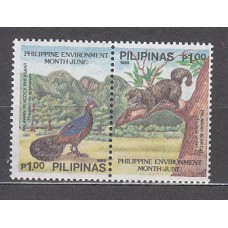 Filipinas - Correo 1989 Yvert 1685/6 ** Mnh  Fauna