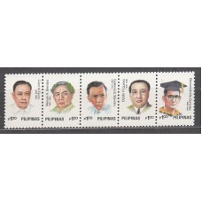 Filipinas - Correo 1989 Yvert 1723/7 ** Mnh  Personajes