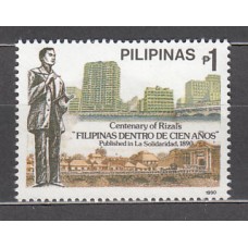 Filipinas - Correo 1990 Yvert 1749 ** Mnh  José Rizal