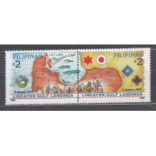 Filipinas - Correo 1995 Yvert 2165/6 ** Mnh  2º Guerra mundial