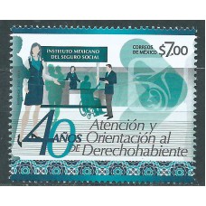 Mexico Correo 2017 Yvert 3069 ** Mnh 40º Derechohambiente