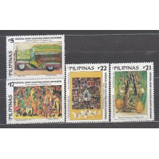 Filipinas - Correo 2001 Yvert 2705/8 ** Mnh   Pinturas