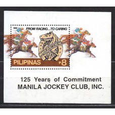 Filipinas - Hojas Yvert 39 ** Mnh  Deportes jockey