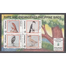 Filipinas - Hojas Yvert 62 ** Mnh  Fauna aves