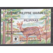 Filipinas - Hojas Yvert 82 ** Mnh  Fauna