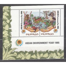 Filipinas - Hojas Yvert 90 ** Mnh  Fauna