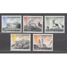 Suiza - Correo 2003 Yvert 1769/73 ** Mnh  Ciudades suizas