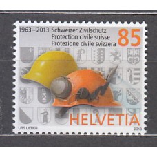 Suiza - Correo 2013 Yvert 2208 ** Mnh  Protección civil