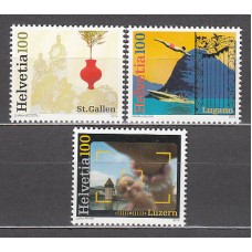 Suiza - Correo 2014 Yvert 2277/9 ** Mnh