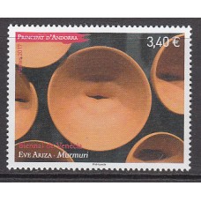 Andorra Francesa Correo 2017 Yvert 801 ** Mnh  Arte