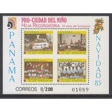 Panama - Hojas Yvert 35 ** Mnh  Navidad