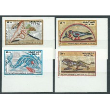 Hungria Correo 1978 Yvert 2625/28 sin dentar ** Mnh