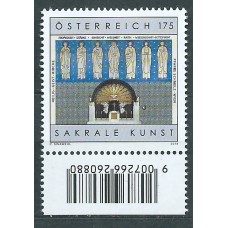 Austria Correo 2018 Yvert 3214 ** Mnh Arte Sacro Iglesia del Espiritu Santo