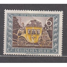 Alemania Imperio Correo 1943 Yvert 747 ** Mnh  Dia del sello