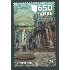 Austria Correo 2018 Yvert 3216 ** Mnh Biblioteca Nacional