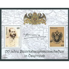 Austria Correo 2018 Yvert 3218/19 ** Mnh 150 Anº Sede del Distrito Kaiser Franz Joseph