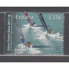 España II Centenario Correo 2018 Edifil 5243 ** Mnh  Deportes vela