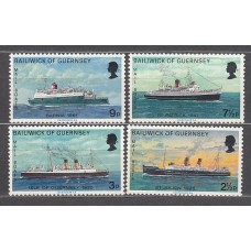 Guernsey - Correo 1973 Yvert 70/3 ** Mnh Barcos