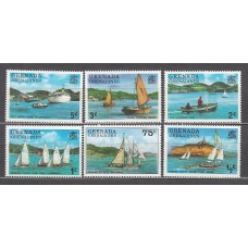 Grenada-Grenadines - Correo Yvert 96/100+110 ** Mnh  Barcos