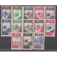 Marruecos Correo 1949 Edifil 312/24 * Mh