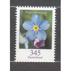 Alemania Federal Correo 2017 Yvert 3109 ** Mnh  Flores