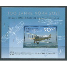 Austria Correo 2018 Yvert 3259 ** Mnh Correo Aereo Hansa Brandenbur C 1 100 Anº