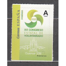 España II Centenario Correo 2018 Edifil 5269 ** Mnh  Voluntariado