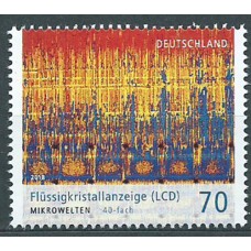 Alemania Federal Correo 2018 Yvert 3206 ** Mnh Cristal Liquido