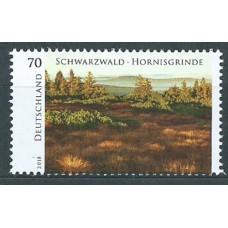 Alemania Federal Cprreo 2018 Yvert 3207 ** Mnh La Selva Negra Hornisgrinde