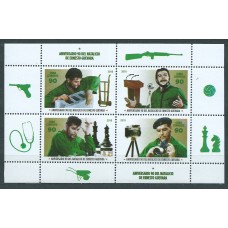 Cuba Correo 2018 Yvert 5694/97 ** Mnh Personaje. 90º Nacimiento Ernesto Rafael Guevara