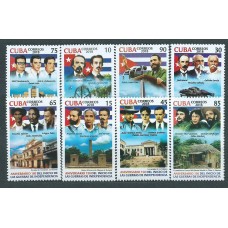 Cuba Correo 2018 Yvert 5733/37 ** Mnh 150º del comienzo de las Guerras de Independencia