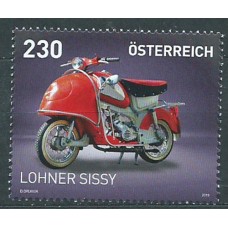 Austria Correo 2019 Yvert 3277 ** Mnh Lohner Sissy Motocicleta