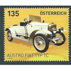 Austria Correo 2019 Yvert 3276 ** Mnh Coche Fiat TyP 1C