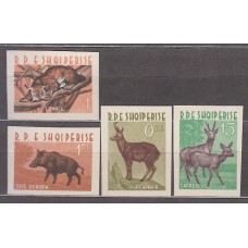 Albania Correo 1962 Yvert 597/600s Mnh ** Fauna